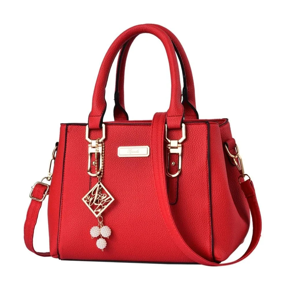 Bolsa Linda Top Elegância Versátil em Couro