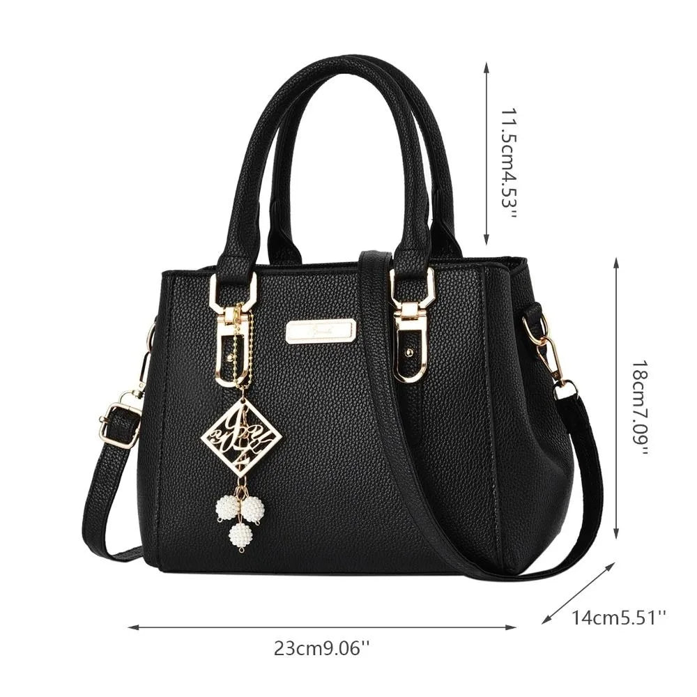 Bolsa Linda Top Elegância Versátil em Couro
