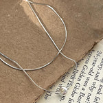 925 prata esterlina dupla camada colar requintado charme estilo simples pingente gargantilha presente de aniversário para mulheres jóias requintadas