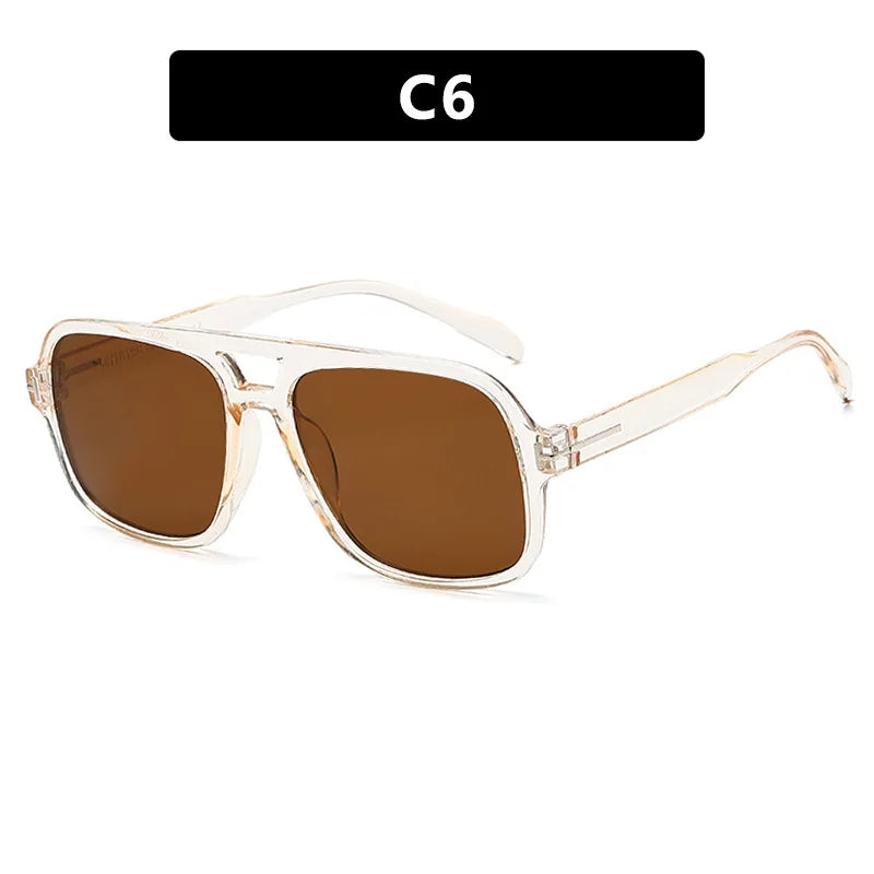 Óculos de Sol Femininos Linda Top - Estilo Piloto Moderno