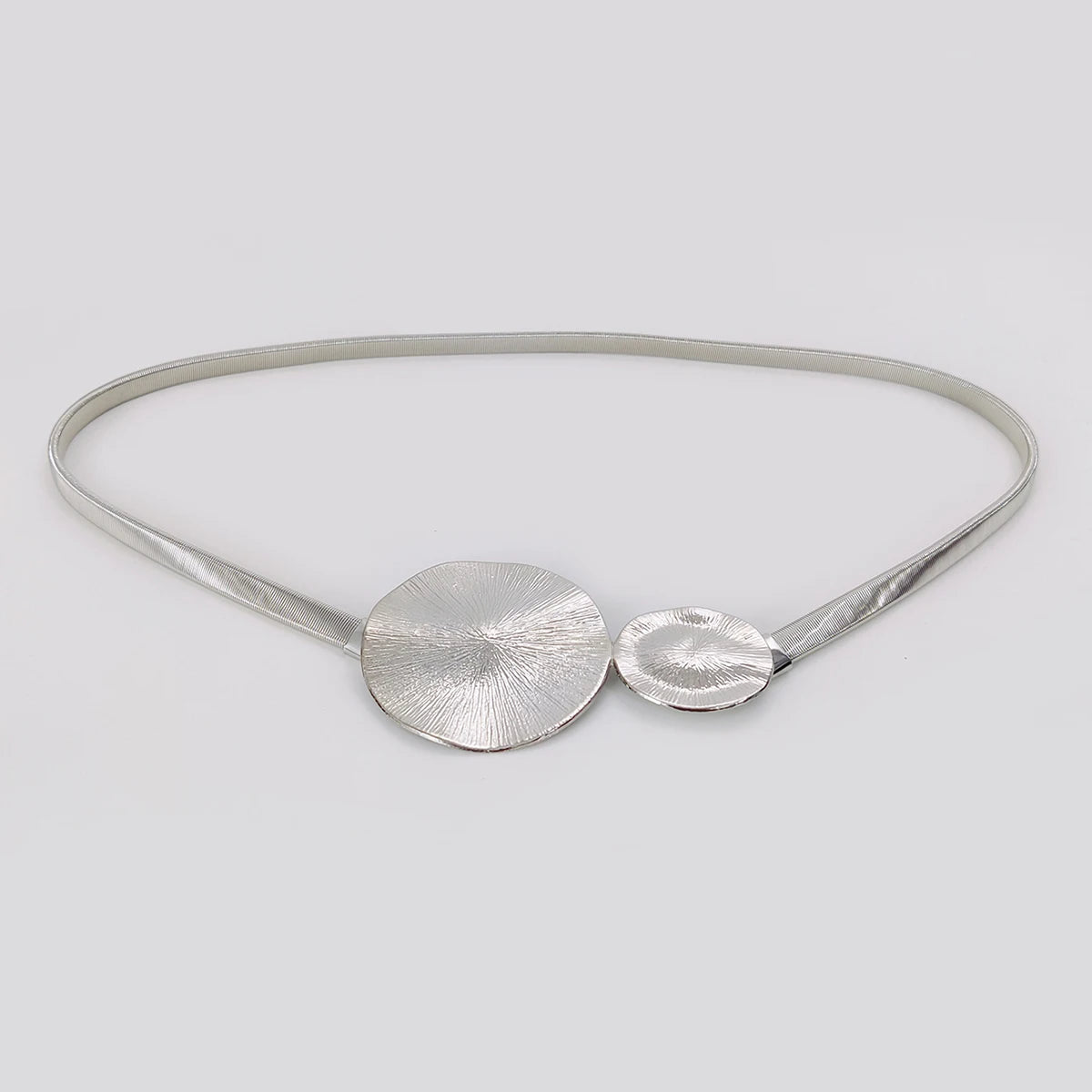 Moda cinto de corrente de ouro feminino cintura elástica vestido cintura senhoras cintos de metal prata para mulheres luxo y2k acessório
