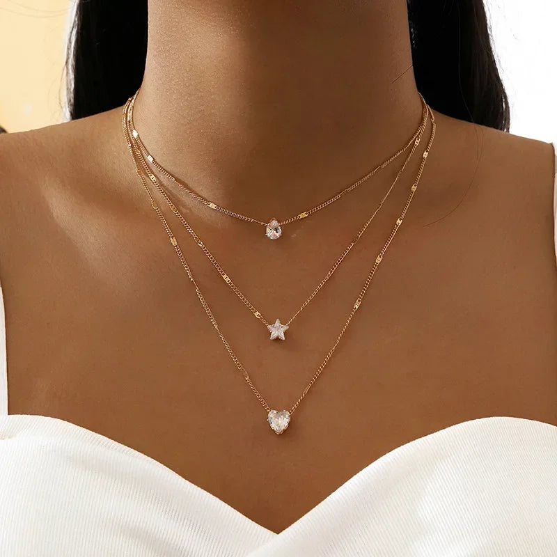Colar Elegance de Pérolas Dupla Camada Linda Top