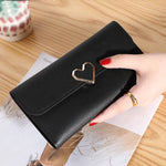 Carteira Elegante de Couro Macio Linda Top