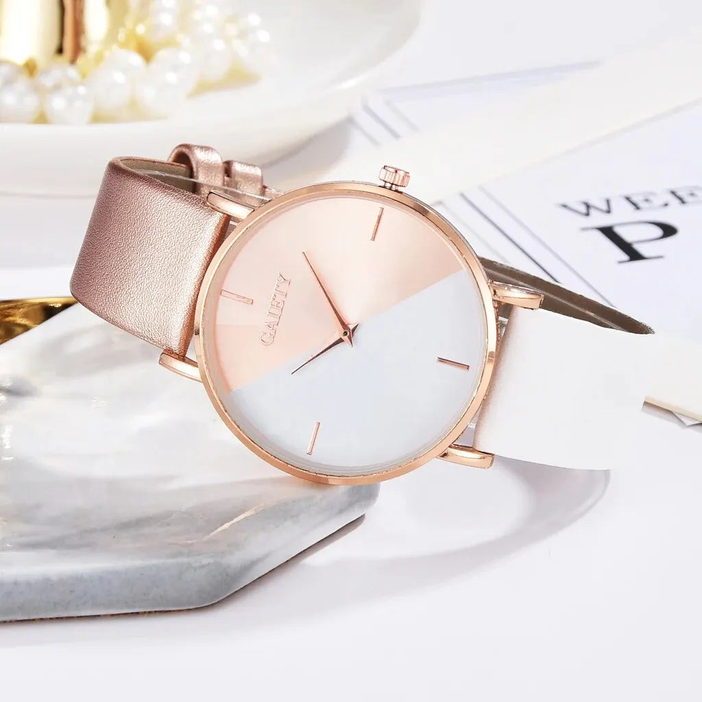 Relógio Feminino Luxo Linda Top com Pulseira Elegante