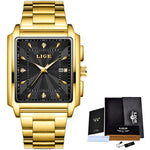 Relógio Feminino Luxo Impermeável Linda Top