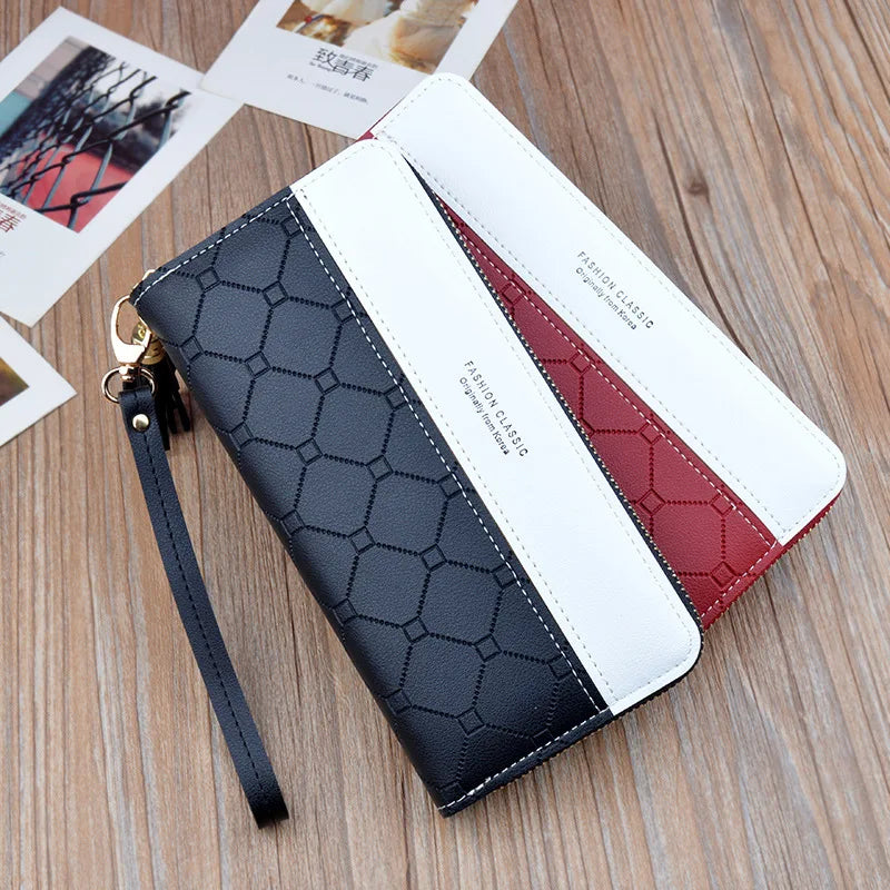 Carteira Clutch Linda Top com Zíper e Borla