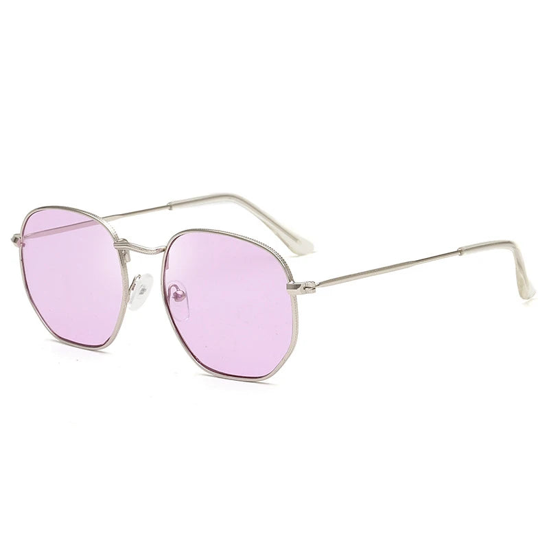Óculos de sol vintage para homens e mulheres, marca Designer Sun Glasses, feminino Classic Driving Eyewear, UV400