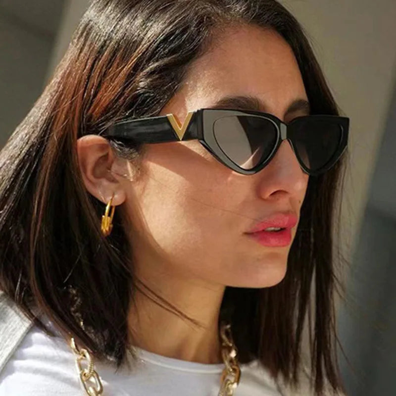 Óculos de Sol Cat Eye Glamour UV400