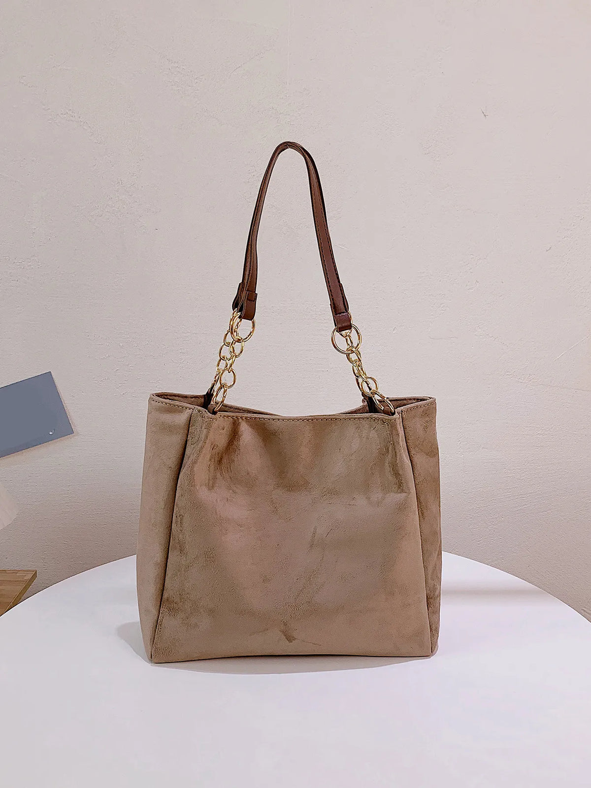 Bolsa Elegante de Camurça Linda Top