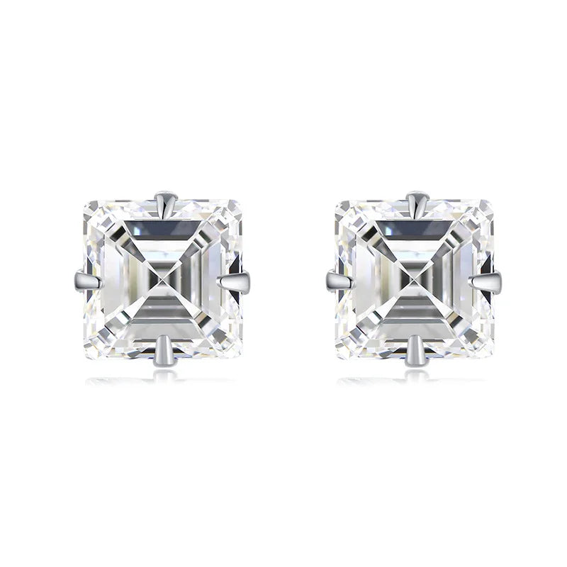 2024 moda 925 prata esterlina estrela coração brincos de cristal zircão para brinco feminino festa de casamento jóias acessórios
