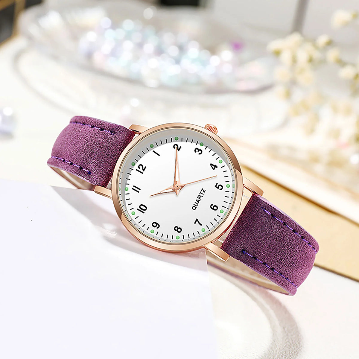 Relógio Feminino Linda Top Diamante Luminous