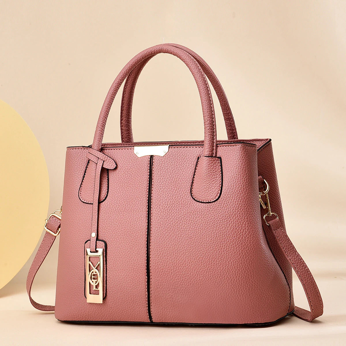Bolsa Elegante Linda Top em Couro Sintético