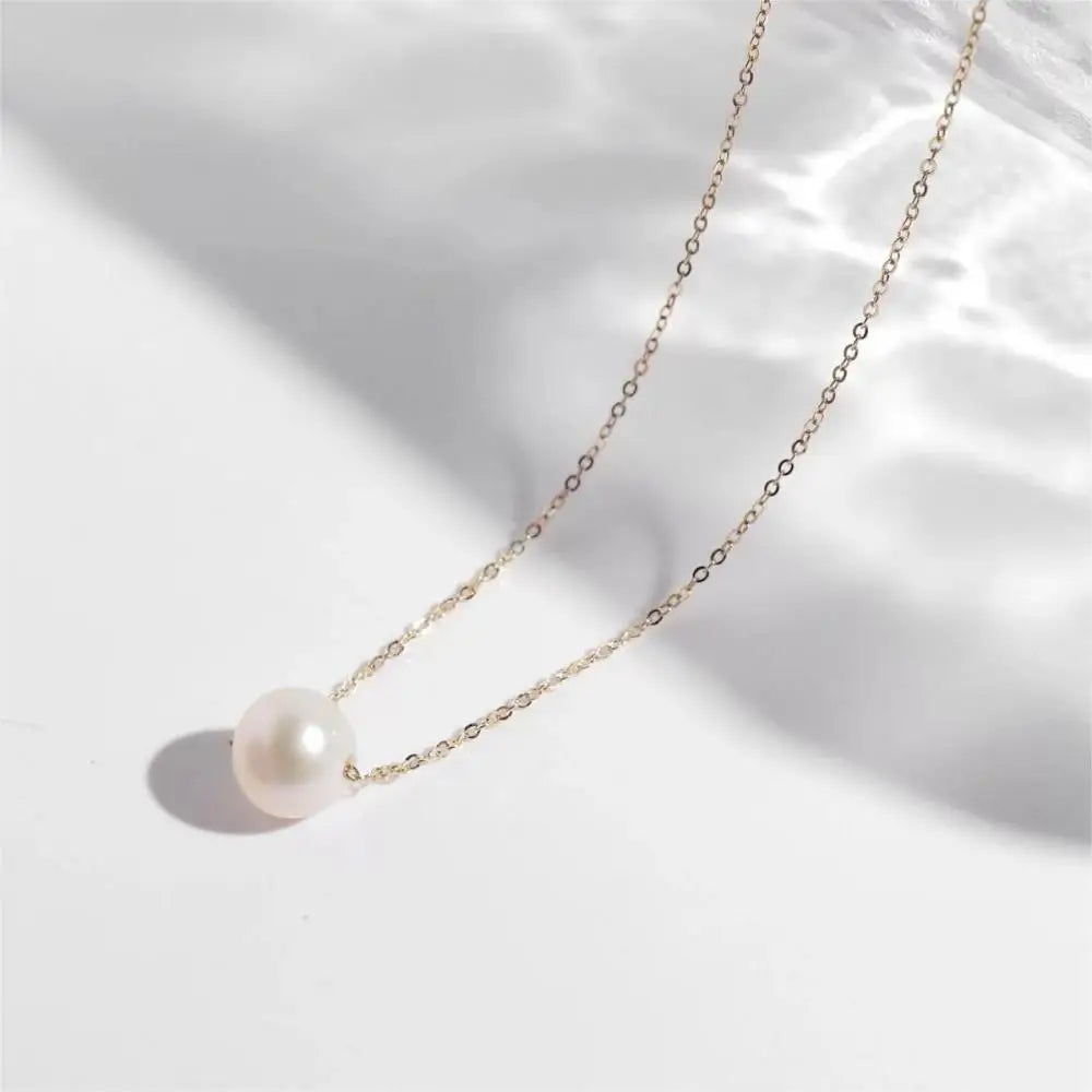 Mariasz minimalista cor de ouro aço inoxidável coração delicado clássico zircão charme anti manchar corrente colar para jóias femininas