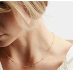 Colar Gargantilha de Aço Inoxidável Linda Top
