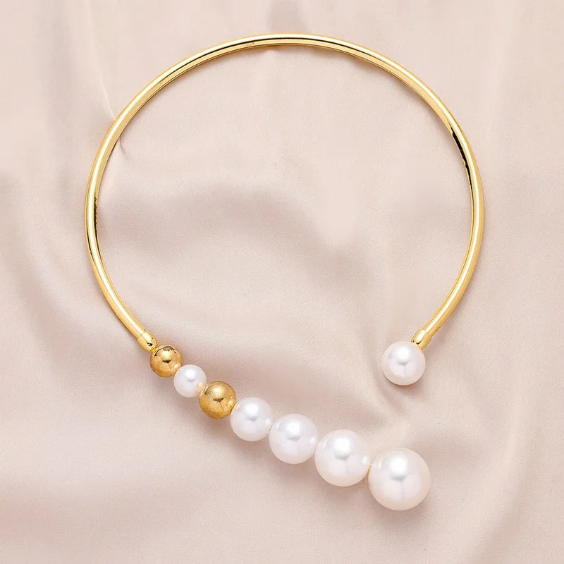 Colar Exuberante de Pérolas Linda Top