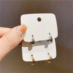 Brinco de Argola Metalizado Versátil