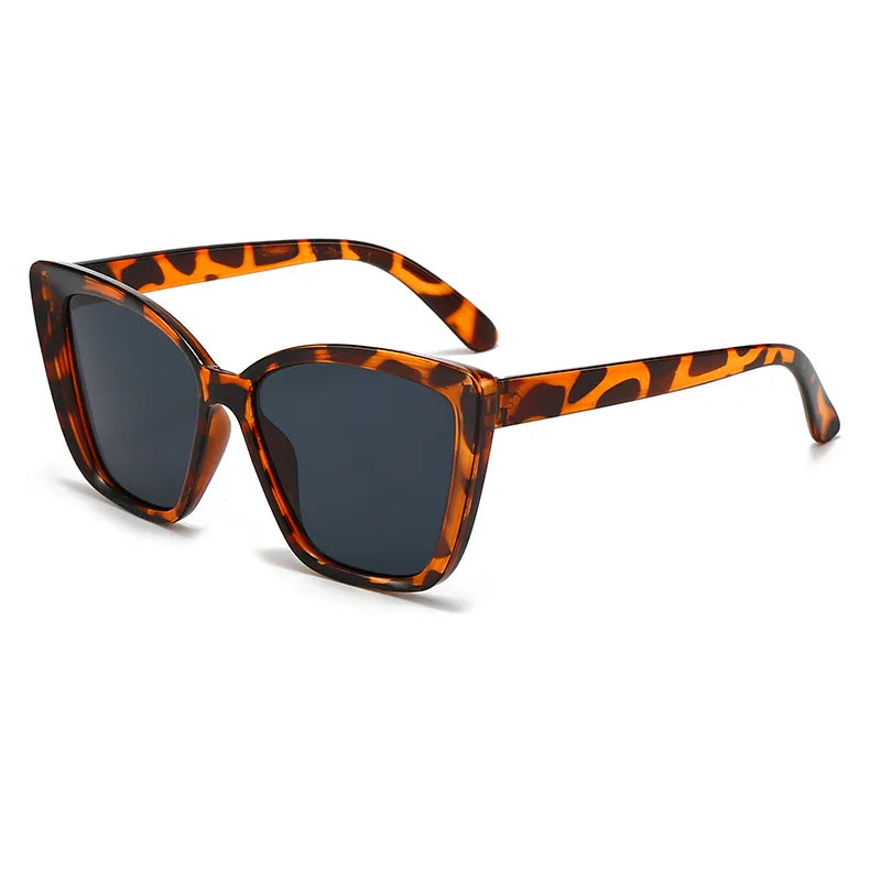 Óculos de sol vintage para mulheres, óculos de sol quadrados pequenos, designer de marca feminina, tons retrô, INS moda